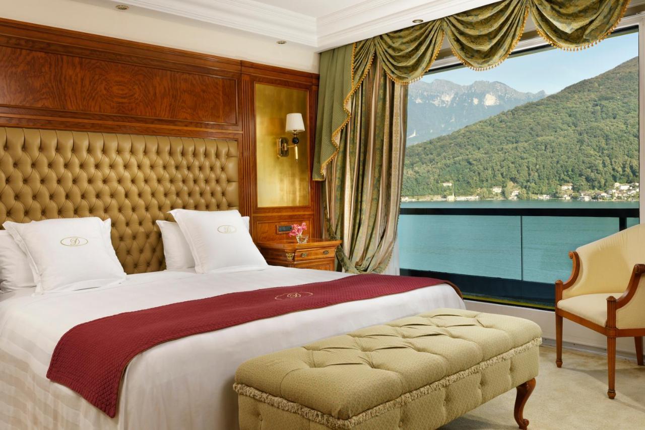 Swiss Diamond Hotel & Spa Morcote Esterno foto A bedroom at the hotel