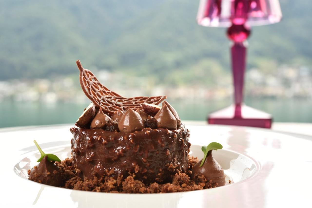 Swiss Diamond Hotel & Spa Morcote Esterno foto Chocolate dessert