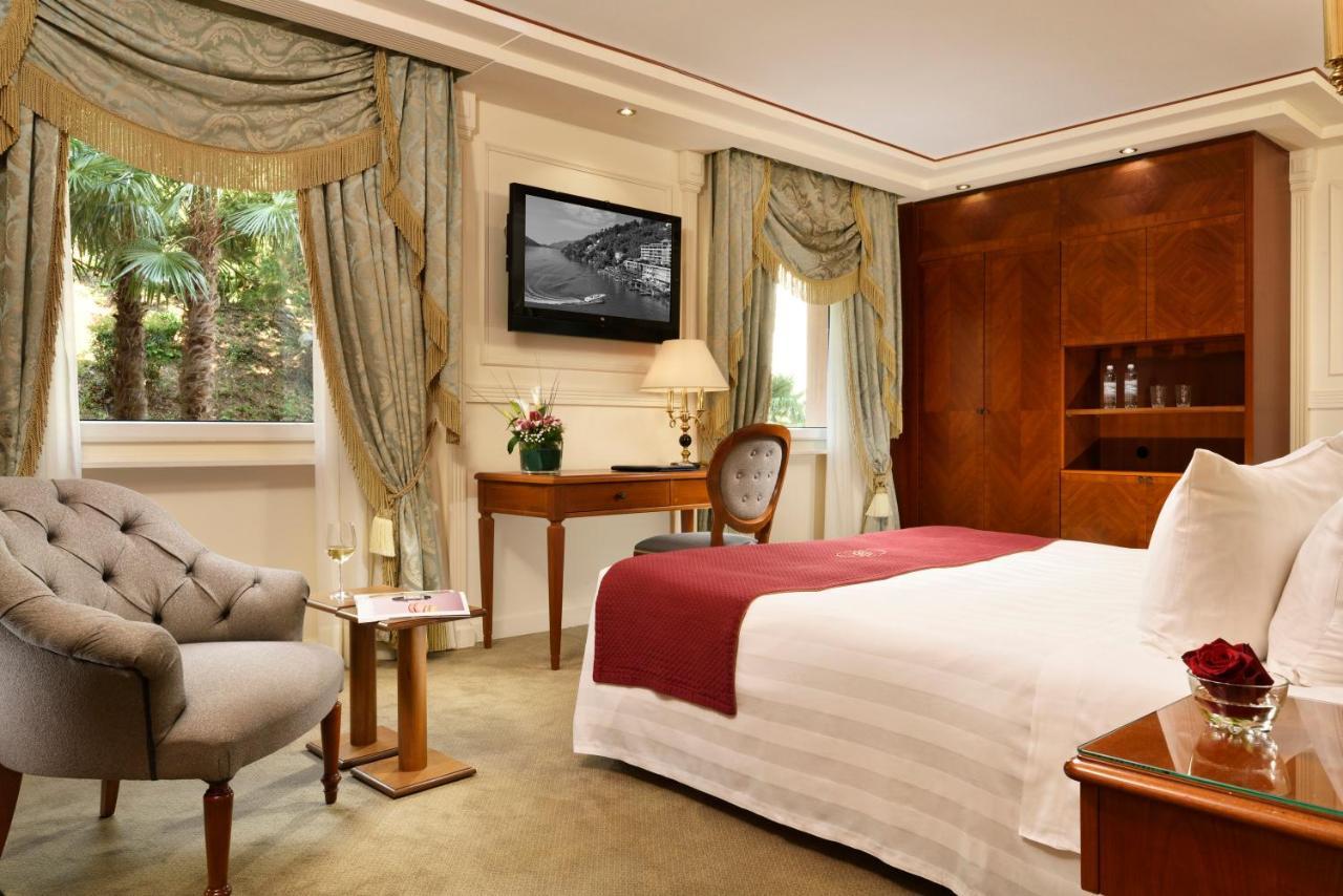 Swiss Diamond Hotel & Spa Morcote Esterno foto A room at the hotel
