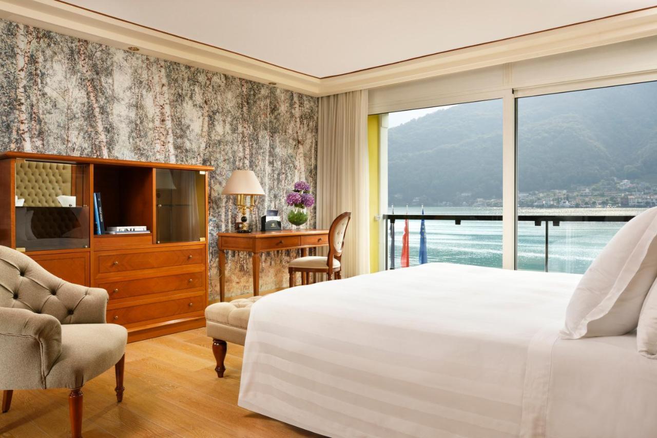 Swiss Diamond Hotel & Spa Morcote Esterno foto A room at the hotel