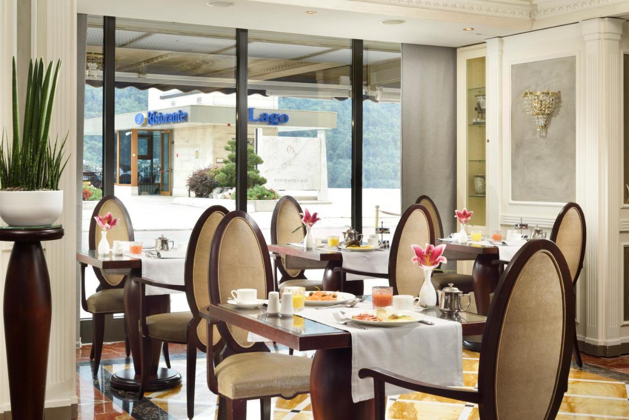 Swiss Diamond Hotel & Spa Morcote Esterno foto The restaurant