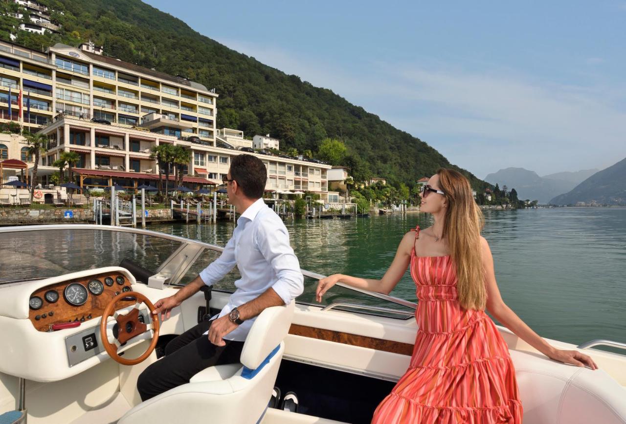 Swiss Diamond Hotel & Spa Morcote Esterno foto Lake Lugano