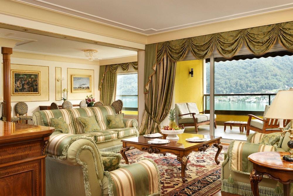Swiss Diamond Hotel & Spa Morcote Esterno foto A suite at the Hotel Excelsior
